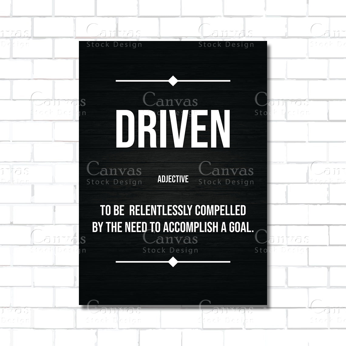 Driven Definition Wall Art