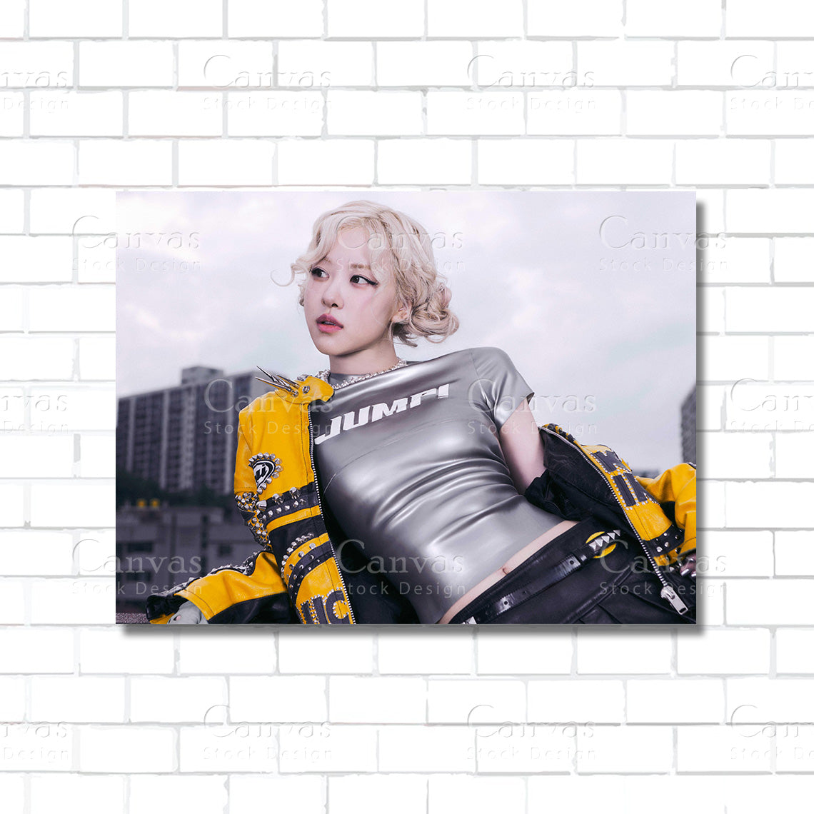 ROSÉ Canvas Wall Art – BLACKPINK K-pop Poster Print