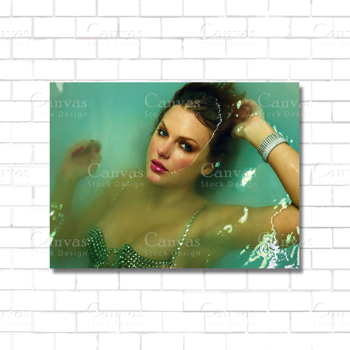 Taylor Swift Canvas Wall Art – Music Icon Poster Print
