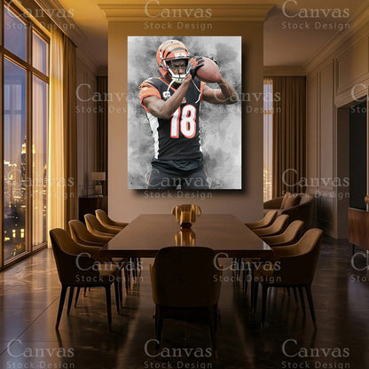 A.J. Green luxury NFL wall decor