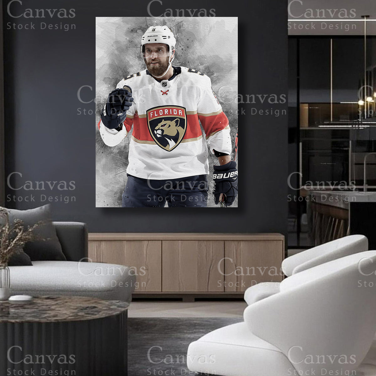 Aaron Ekblad Canvas Art for Refined Interiors