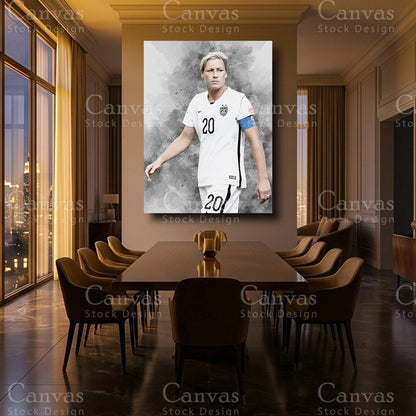 Abby Wambach Luxury Soccer Wall Art