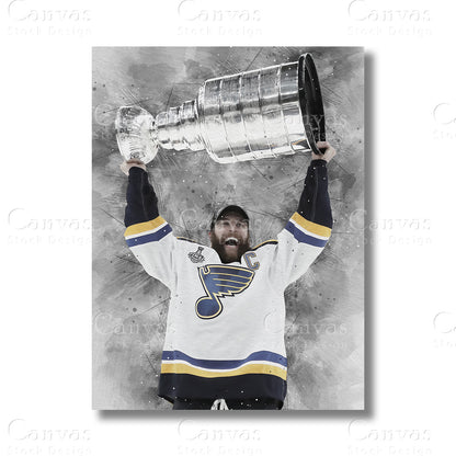 Alex Pietrangelo Elite Hockey Canvas Wall Art