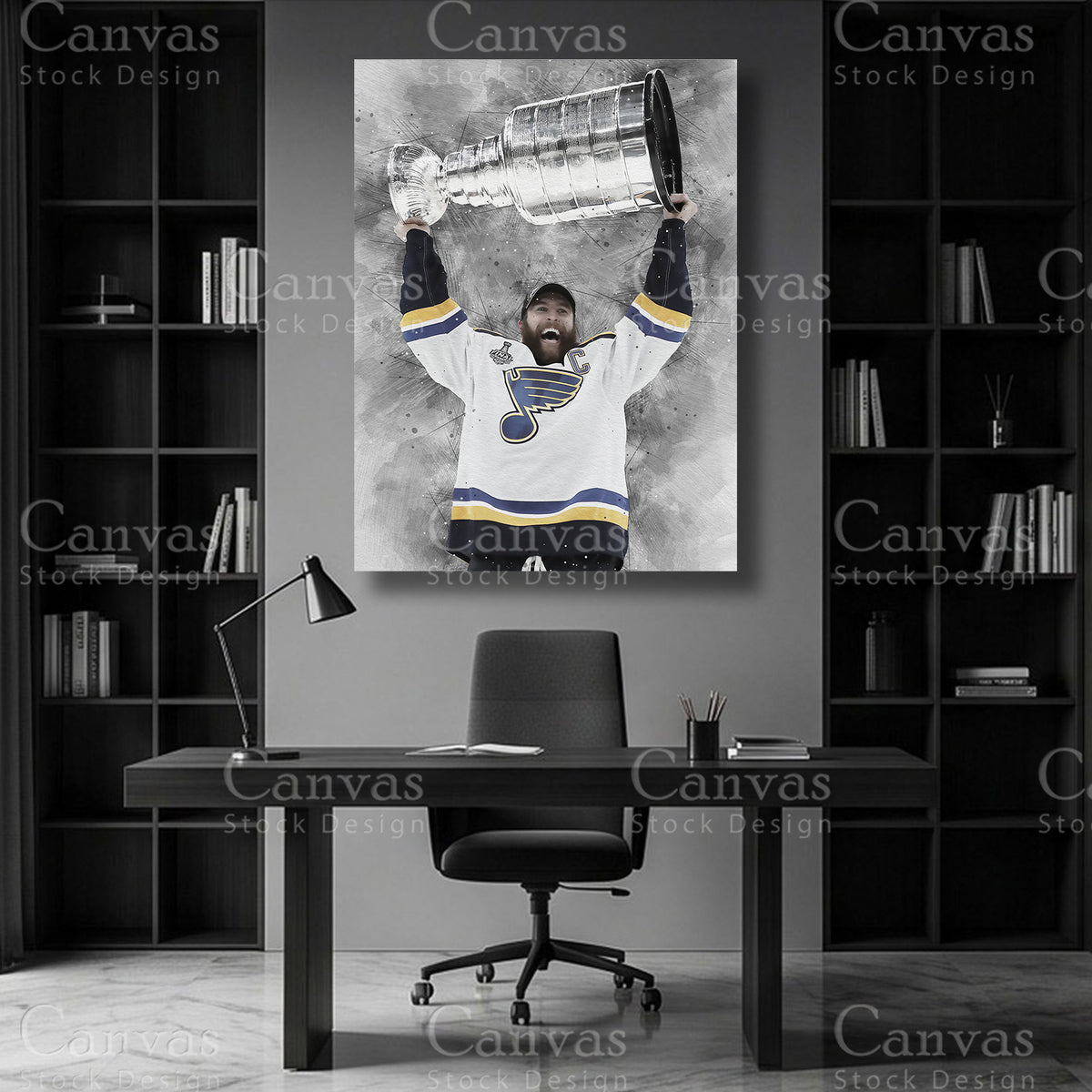 Alex Pietrangelo Ice Hockey Canvas Wall Art