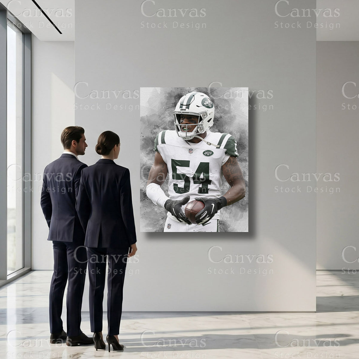 Avery Williamson defensive sports wall decor