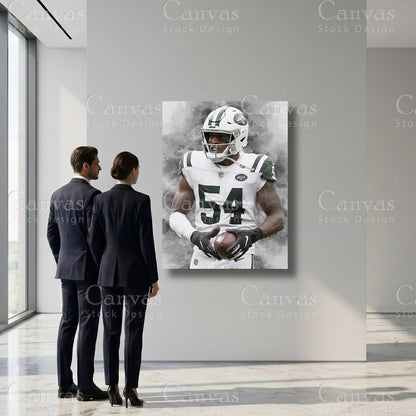 Avery Williamson defensive sports wall decor