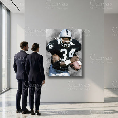 Bo Jackson legendary athlete wall decor