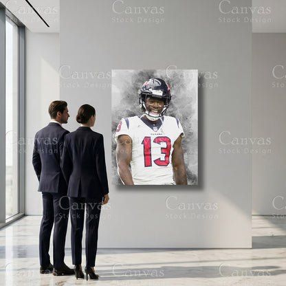 Brandin Cooks professional football wall decor