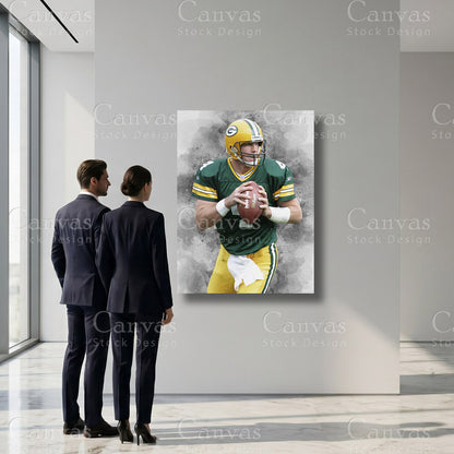 Brett Favre professional football wall decor