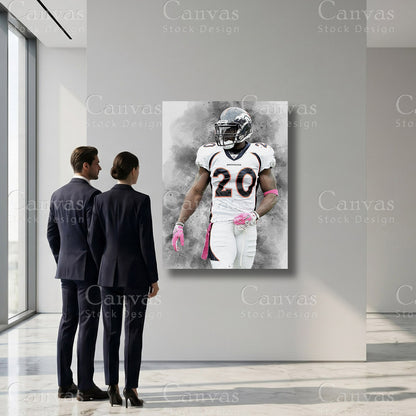 Brian Dawkins professional football wall decor