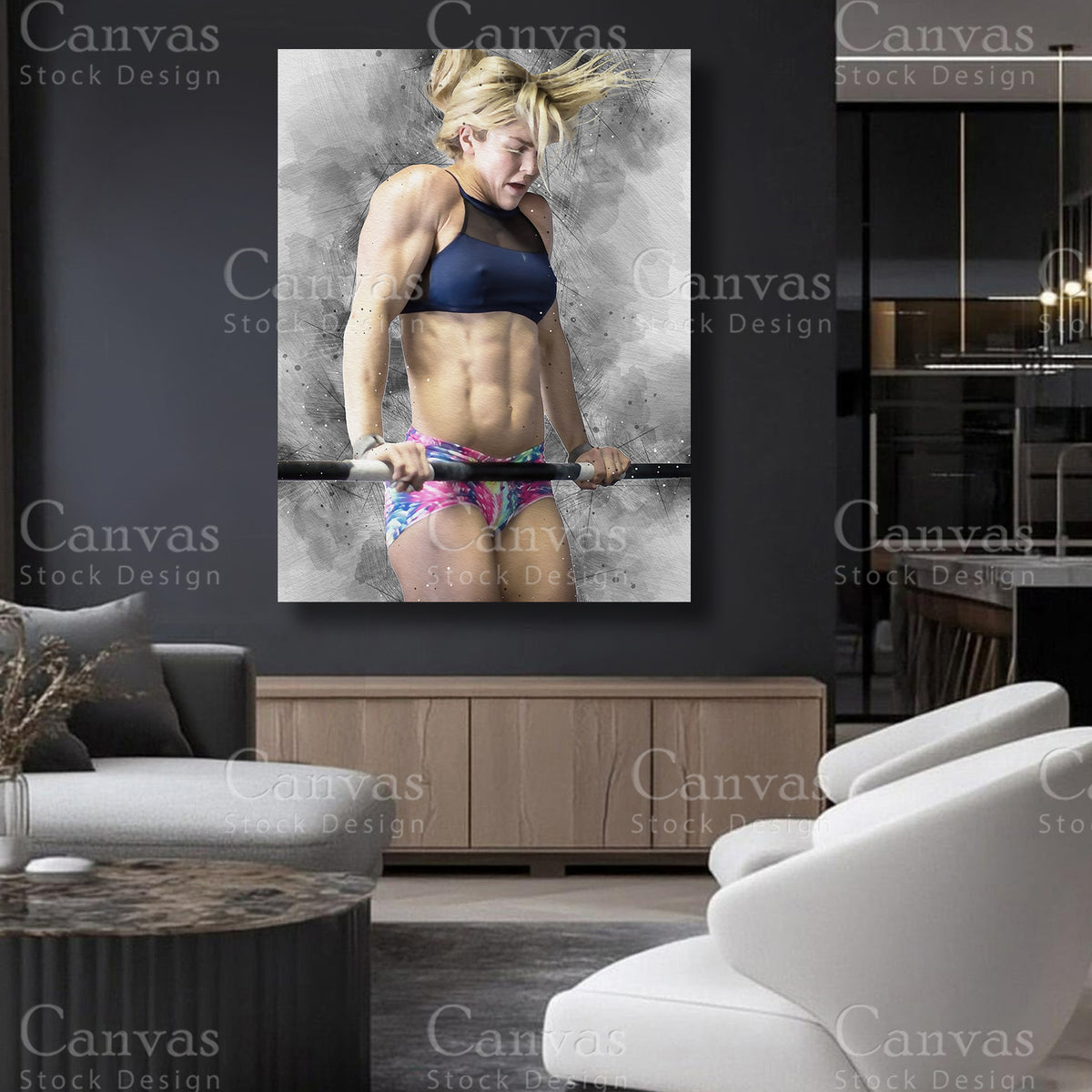 Brooke Ence Canvas Art for Refined Interiors