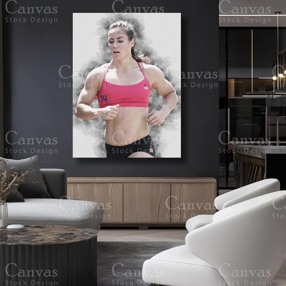 Camille Leblanc Canvas Art for Refined Interiors