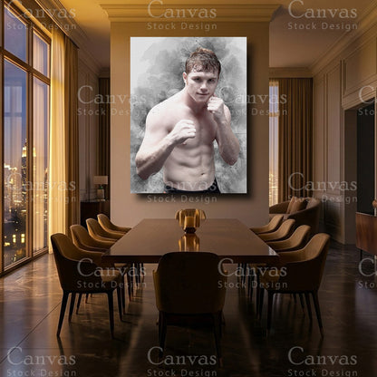 Canelo Alvarez premium boxing wall decor