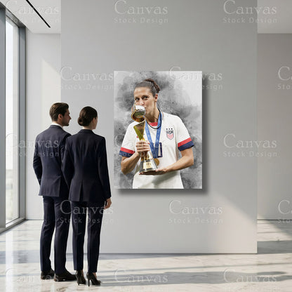 Carli Lloyd Soccer Sports Artwork