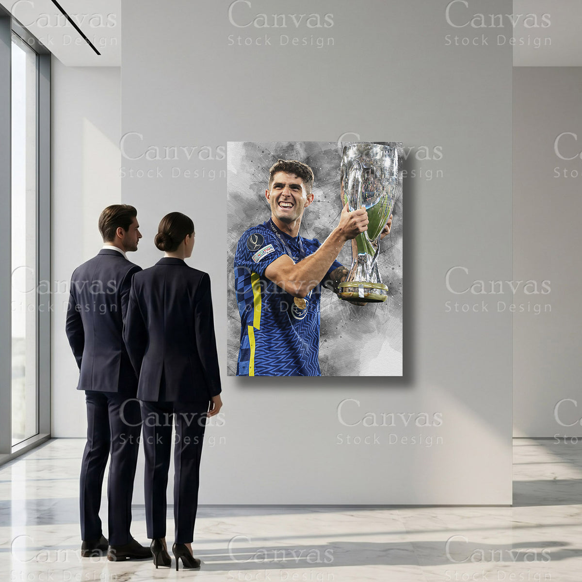 Christian Pulisic Soccer Sports Artwork