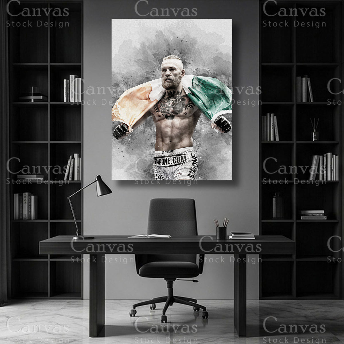 Conor McGregor UFC canvas wall art