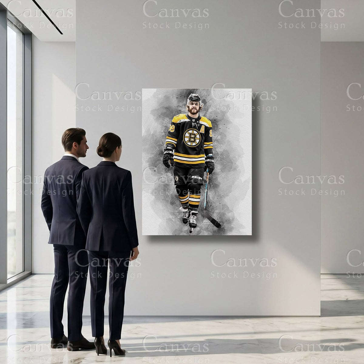David Pastrnak Hockey Sports Artwork