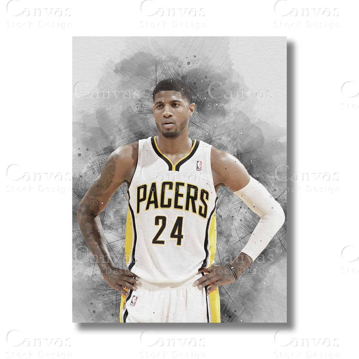 DeMarcus Cousins canvas wall art