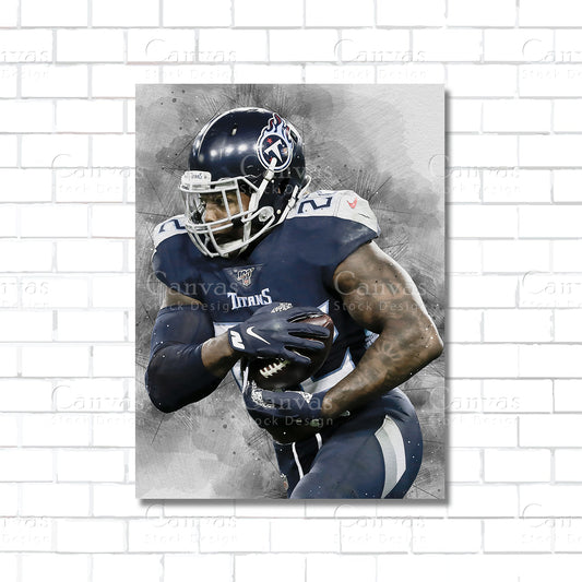Derrick Henry Canvas Wall Art