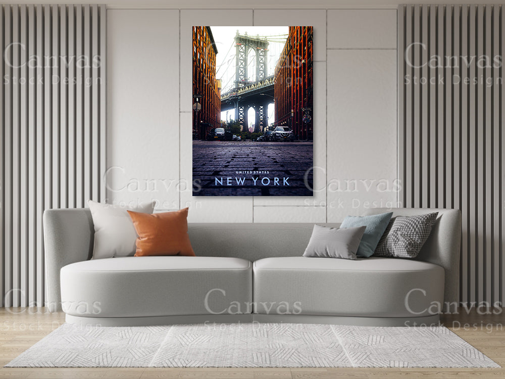 New York United States Poster Digital