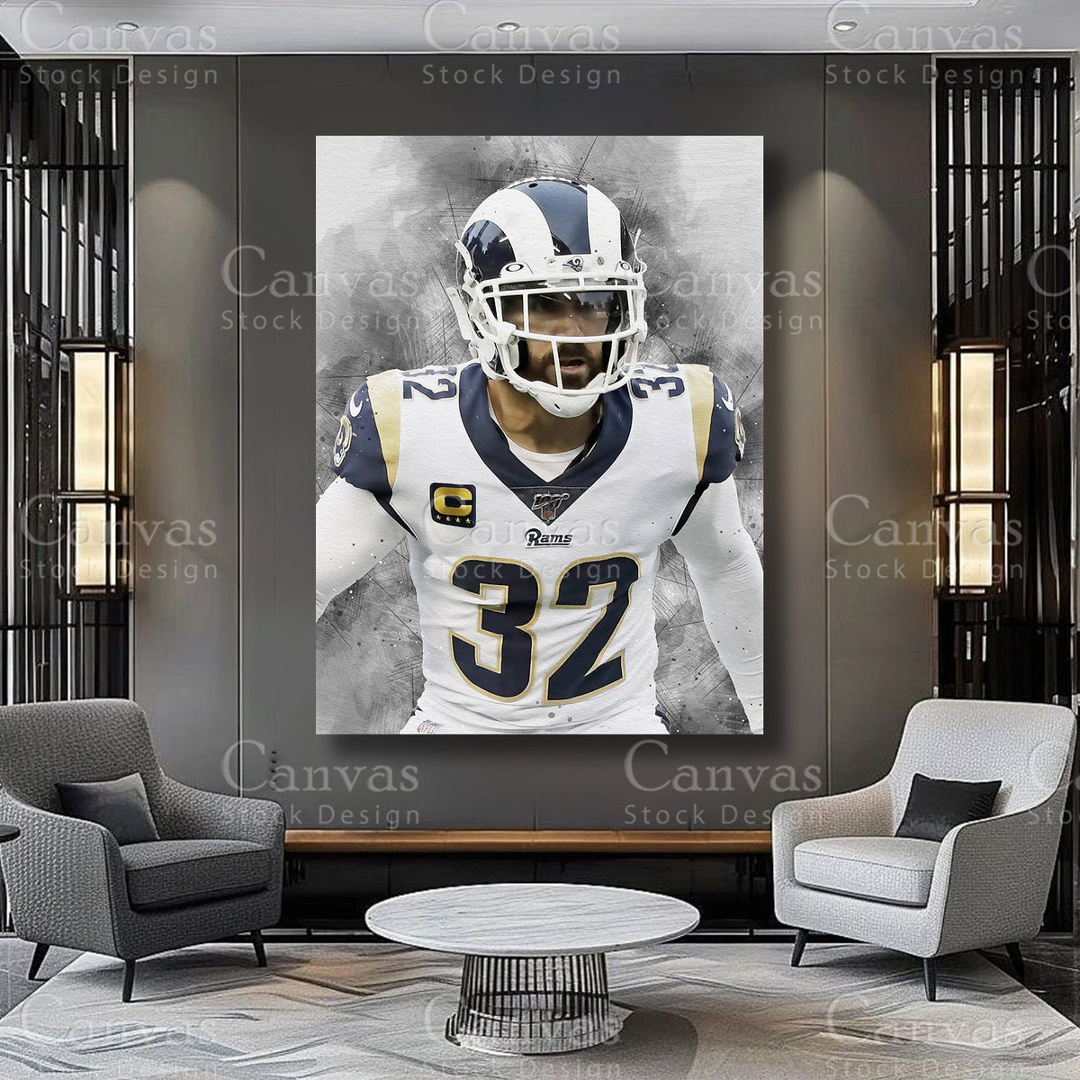 Eric Weddle NFL safety artwork for a personal collection