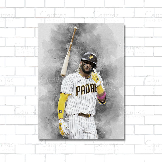 Fernando Tatis Jr. Canvas Wall Art