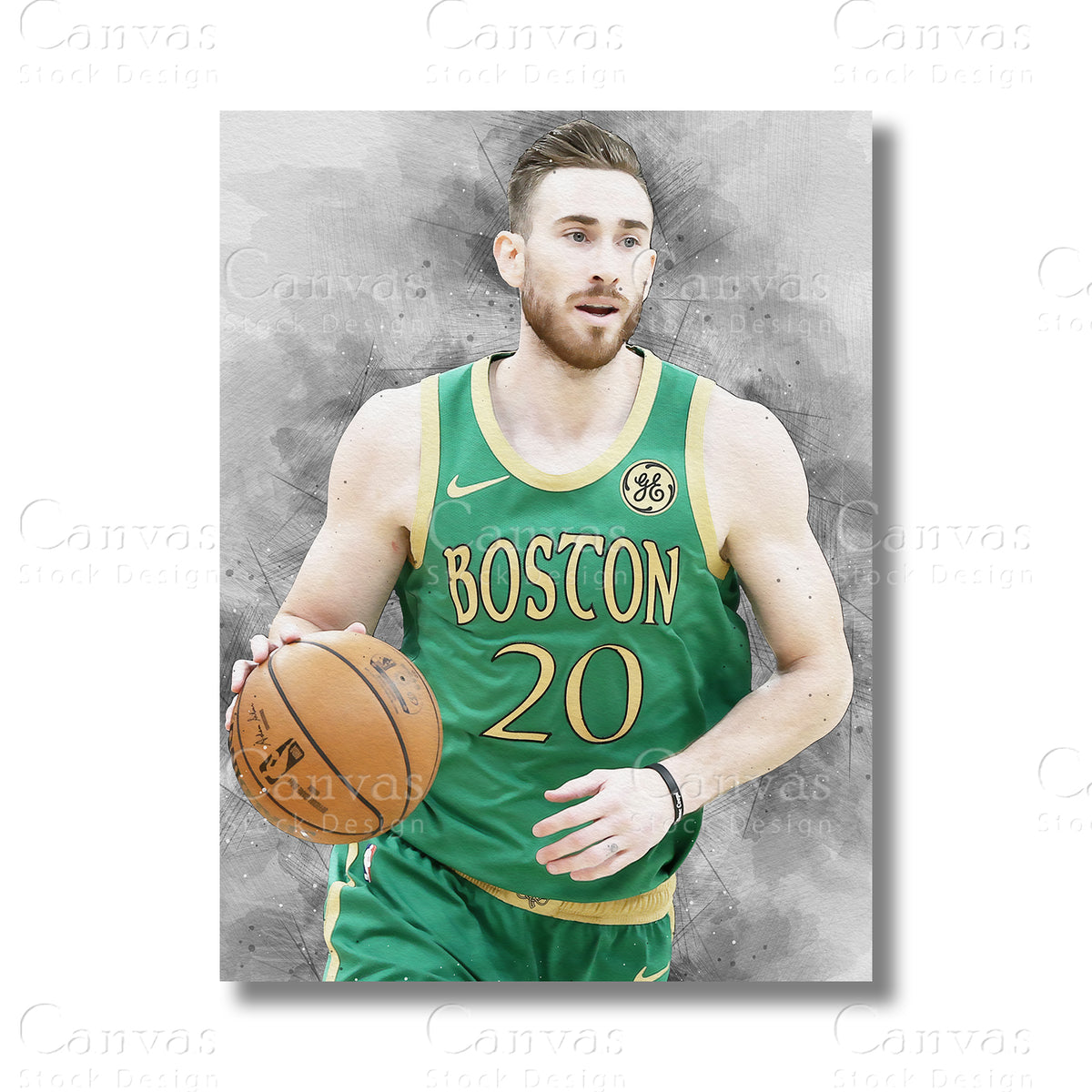 Gordon Hayward canvas wall art