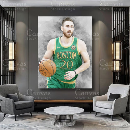 Gordon Hayward premium sports wall art