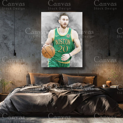 Luxury Gordon Hayward canvas wall art