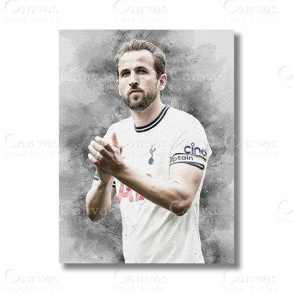 Harry Kane Canvas Wall Art