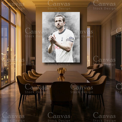 Harry Kane Luxury Football Wall Art