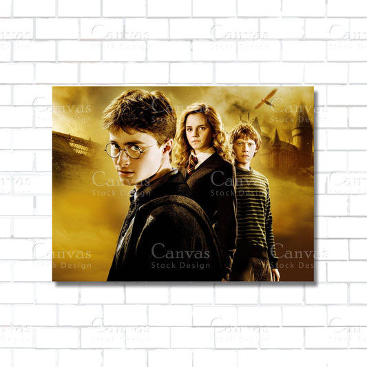 Harry Potter Canvas Wall Art – Hogwarts Magic Canvas Print