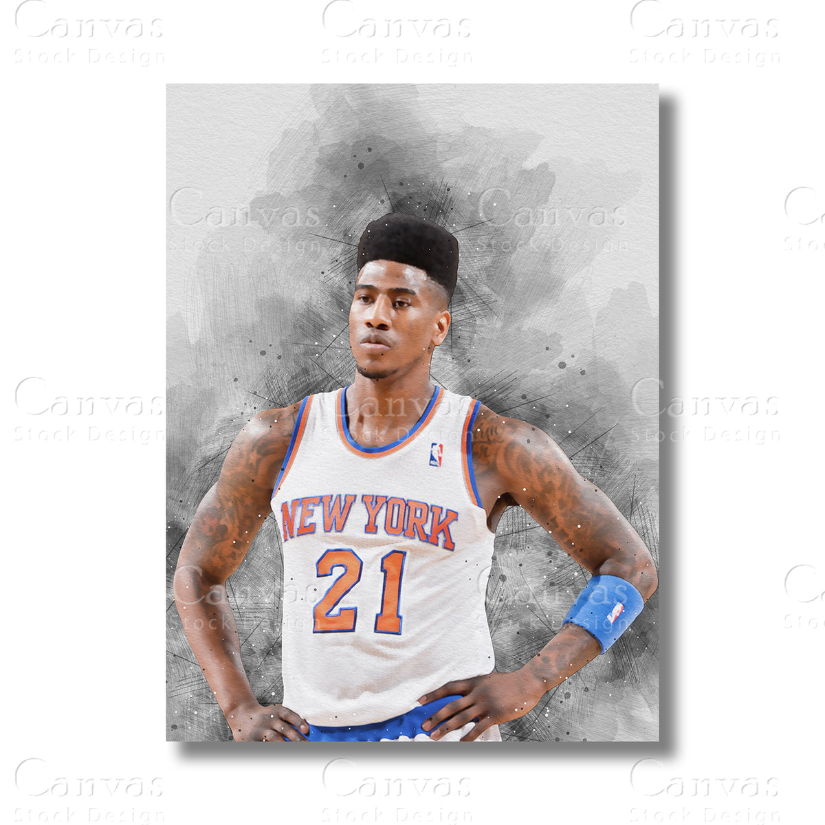 Iman Shumpert canvas wall art