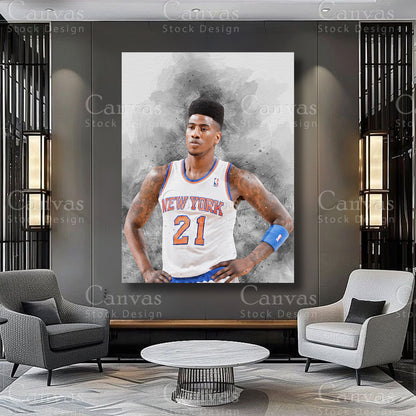 Iman Shumpert premium sports wall art