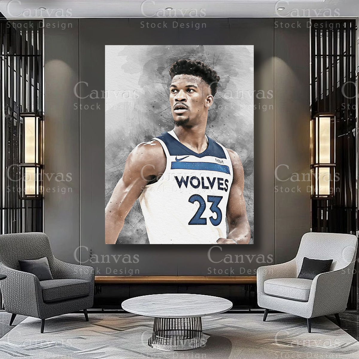 Jimmy Butler premium wall decor