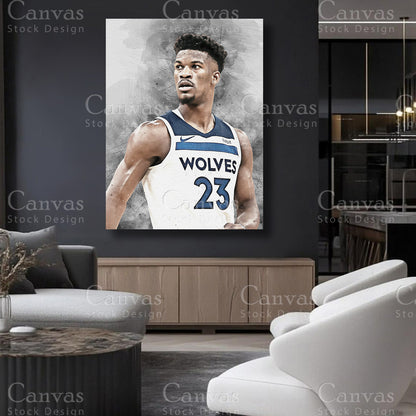 Jimmy Butler sports wall art