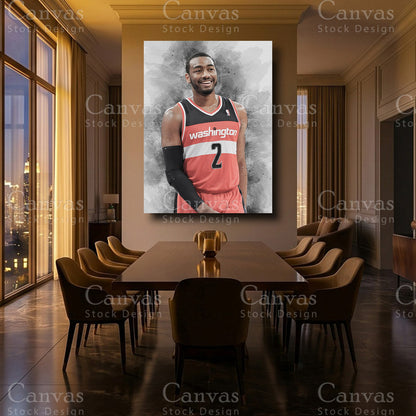 John Wall luxury NBA canvas art