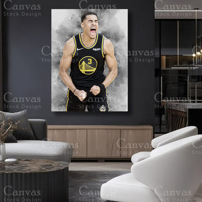 Jordan Poole canvas artwork for refined interiors