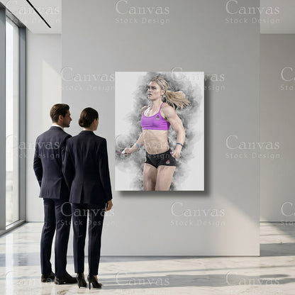 Katrin Davidsdottir Sports Canvas Artwork