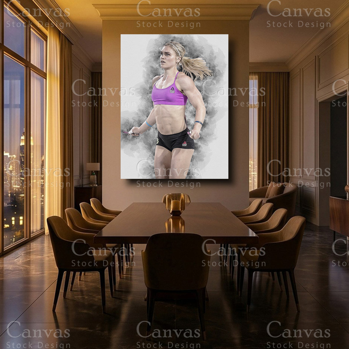 Katrin Davidsdottir Luxury Fitness Wall Art
