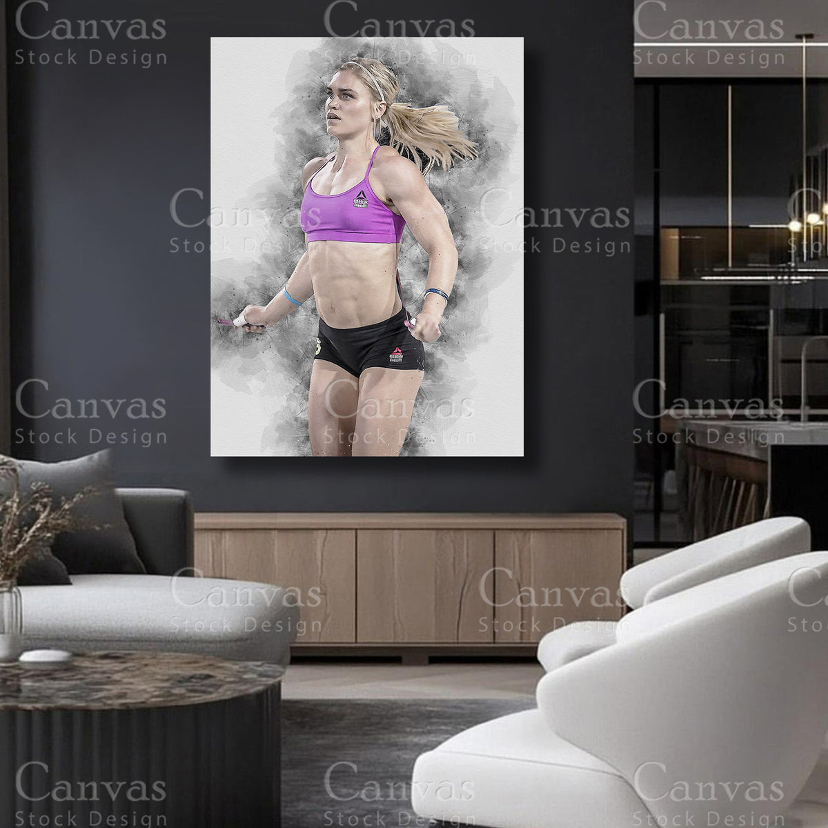 Katrin Davidsdottir Canvas Art for Refined Interiors