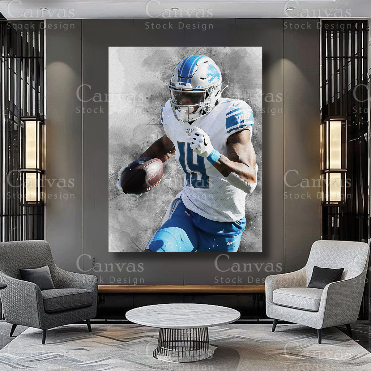 Kenny Golladay NFL-inspired wall decor