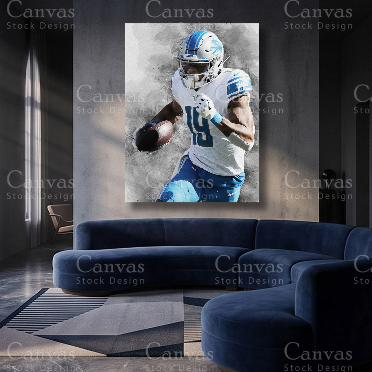 Kenny Golladay football player artwork