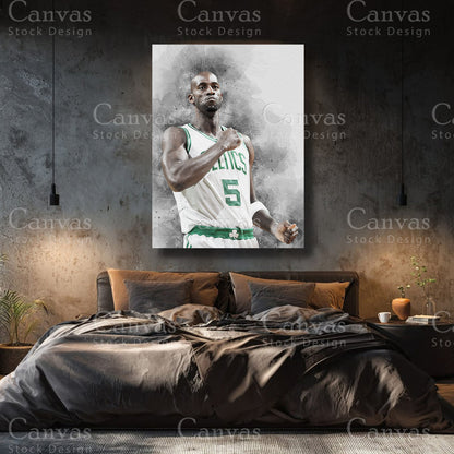 Kevin Garnett premium basketball wall decor