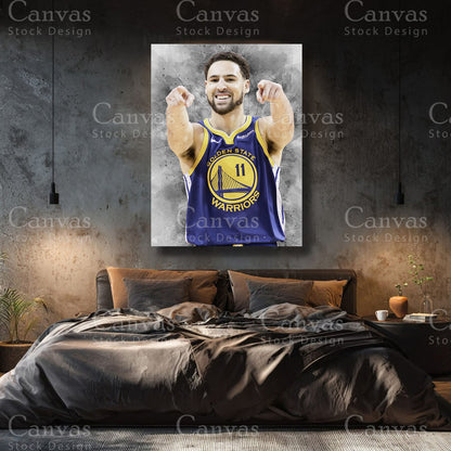 Klay Thompson premium basketball wall decor