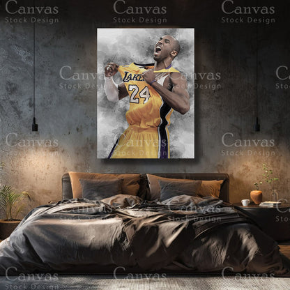 Kobe Bryant premium basketball wall decor