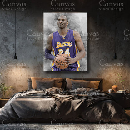Kobe Bryant premium basketball wall decor