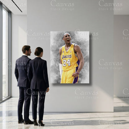 Kobe Bryant basketball sports canvas art