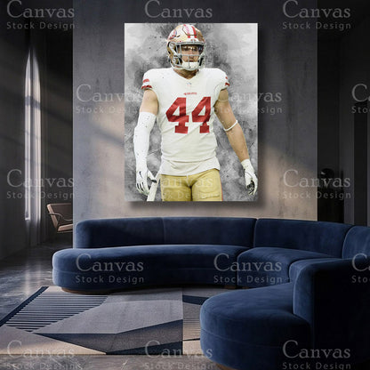 Kyle Juszczyk football player artwork