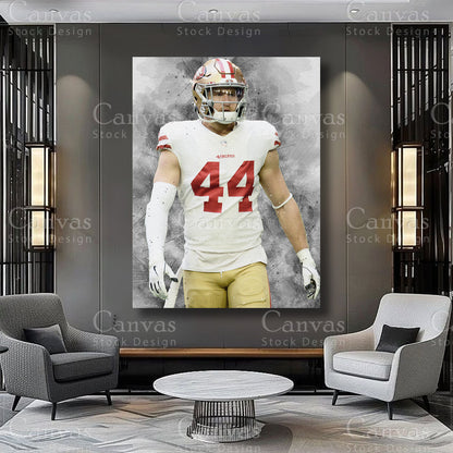 Kyle Juszczyk fullback wall decor